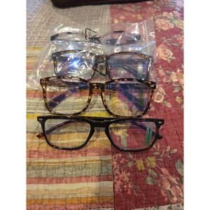 NEW! Progressive Reading Glasses, Women's 2.00 - 1.00, Tortoise Shell